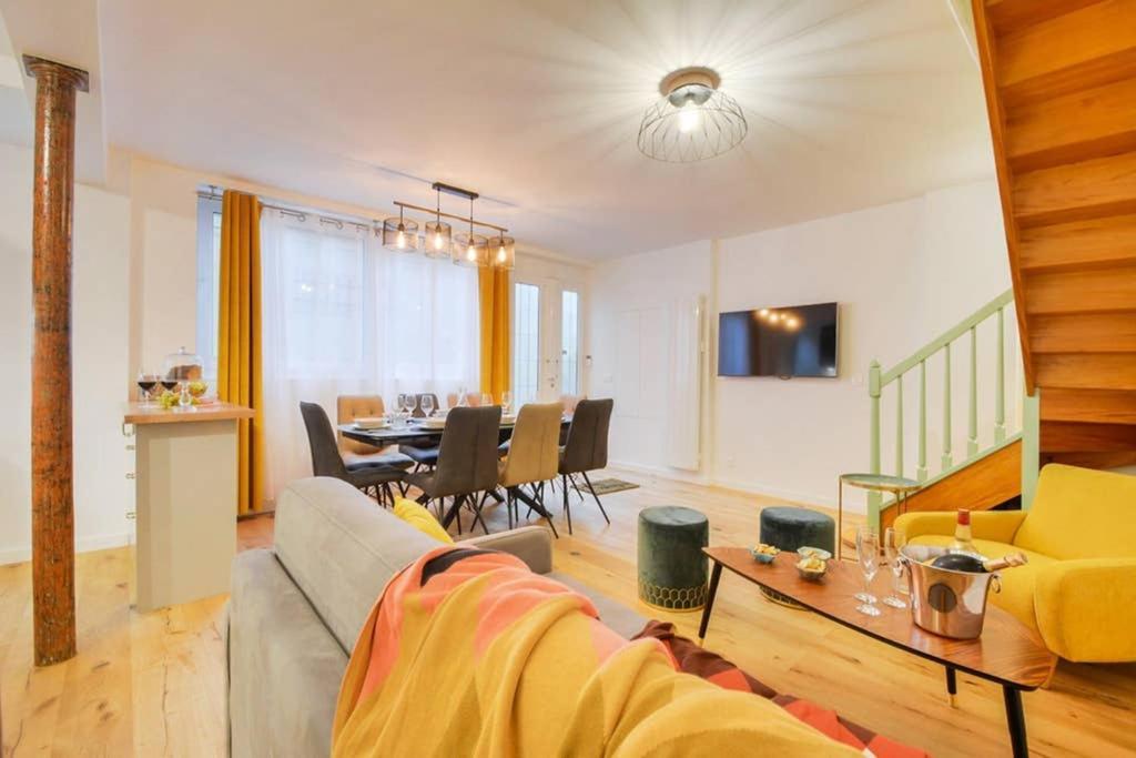 דירות פריז Luxueux Duplex 6 - 8Pers - Full Equipped - Republique מראה חיצוני תמונה